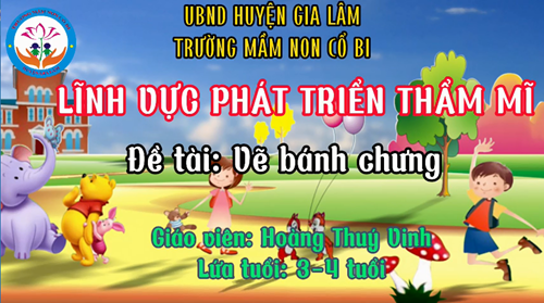 Tạo hình: Vẽ bánh chưng - MGB